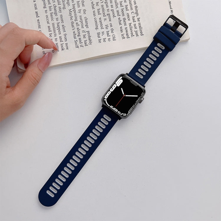 矽膠錶帶，適用於Apple Watch Series，7 41mm / 6&SE&5&4 40mm / 3&2&1 38mm，7 45mm / 6&SE&5&4 44mm / 3&2&1 42mm