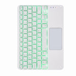 H-102CS 觸控背光藍牙鍵盤皮套，帶後方三折支架，適用於 iPad 10.2 2020 & 2019 / Pro 10.5 吋