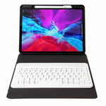 H-102 藍牙鍵盤皮套，帶後方三折支架，適用於 iPad 10.2 2020 & 2019 / Pro 10.5 吋，適用於 iPad 9.7 2018 & 2017，適用於 iPad Pro 11 吋 2021 & 2020 & 2018 / Air 2020 10.9 吋