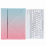 H-102 藍牙鍵盤皮套，帶後方三折支架，適用於 iPad 10.2 2020 & 2019 / Pro 10.5 吋，適用於 iPad 9.7 2018 & 2017，適用於 iPad Pro 11 吋 2021 & 2020 & 2018 / Air 2020 10.9 吋