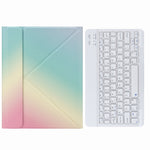 H-102 藍牙鍵盤皮套，帶後方三折支架，適用於 iPad 10.2 2020 & 2019 / Pro 10.5 吋，適用於 iPad 9.7 2018 & 2017，適用於 iPad Pro 11 吋 2021 & 2020 & 2018 / Air 2020 10.9 吋