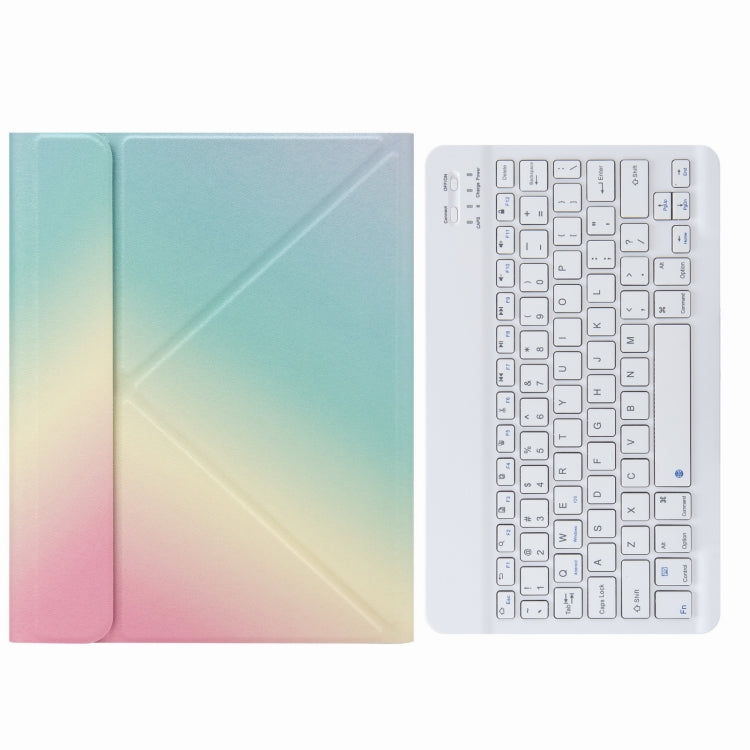 H-102 藍牙鍵盤皮套，帶後方三折支架，適用於 iPad 10.2 2020 & 2019 / Pro 10.5 吋，適用於 iPad 9.7 2018 & 2017，適用於 iPad Pro 11 吋 2021 & 2020 & 2018 / Air 2020 10.9 吋