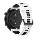 Two-color Stripe Silicone Watchband, For Amazfit GTR 3/GTR 3 Pro/GTR 2, For Huawei Watch GT3 46mm