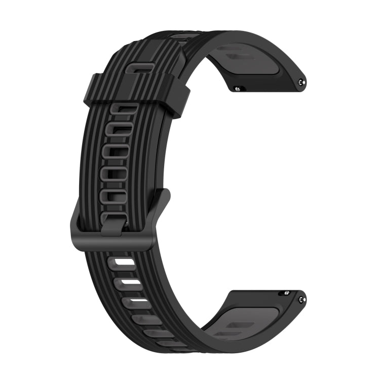 Two-color Stripe Silicone Watchband, For Amazfit GTR 3/GTR 3 Pro/GTR 2, For Huawei Watch GT3 46mm