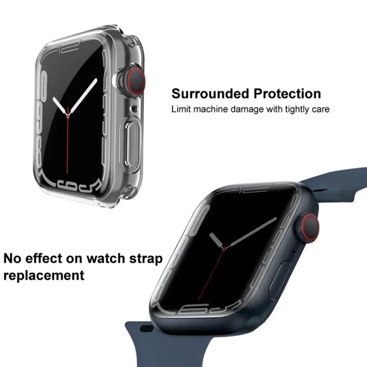 imak UX-3 系列 TPU 保護殼，適用於 Apple Watch Series 9 / 8 / 7 41mm，適用於 Apple Watch Series 9 / 8 / 7 41mm，適用於 Apple Watch Series 9 / 8 / 7 45mm