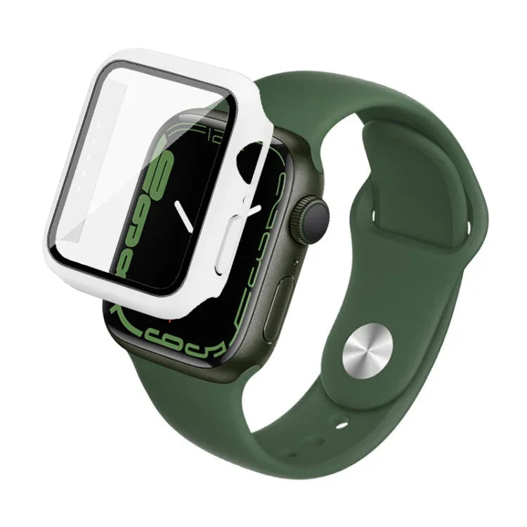 imak PC 錶殼附強化玻璃膜，適用於 Apple Watch Series 9 / 8 / 7 41mm，適用於 Apple Watch Series 9 / 8 / 7 45mm