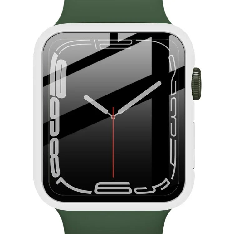 imak PC 錶殼附強化玻璃膜，適用於 Apple Watch Series 9 / 8 / 7 41mm，適用於 Apple Watch Series 9 / 8 / 7 45mm