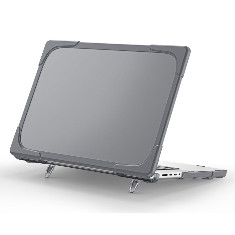 TPU + PC 雙色筆記型電腦保護殼，適用於 MacBook Pro 14.2 吋 A2442 2021