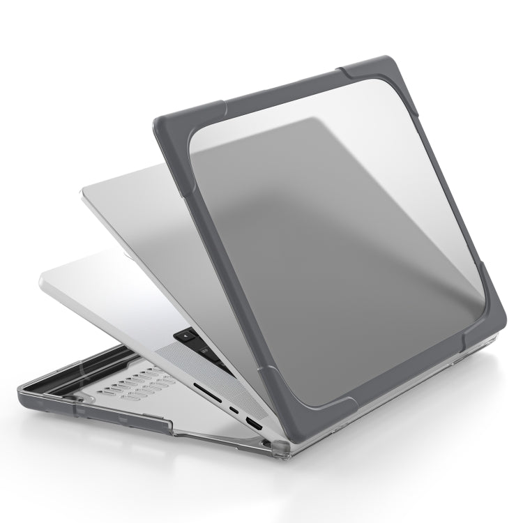 TPU + PC 雙色筆記型電腦保護殼，適用於 MacBook Pro 14.2 吋 A2442 2021