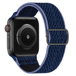 W 紋理尼龍錶帶，適用於 Apple Watch Series，7 41mm / 6&SE&5&4 40mm / 3&2&1 38mm，7 45mm / 6&SE&5&4 44mm / 3&2&1 42mm