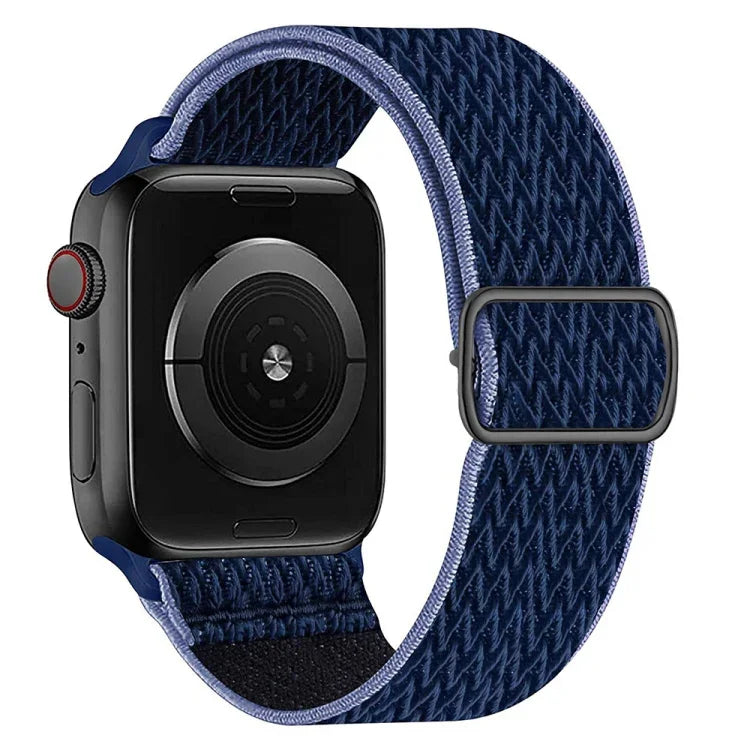 W 紋理尼龍錶帶，適用於 Apple Watch Series，7 41mm / 6&SE&5&4 40mm / 3&2&1 38mm，7 45mm / 6&SE&5&4 44mm / 3&2&1 42mm
