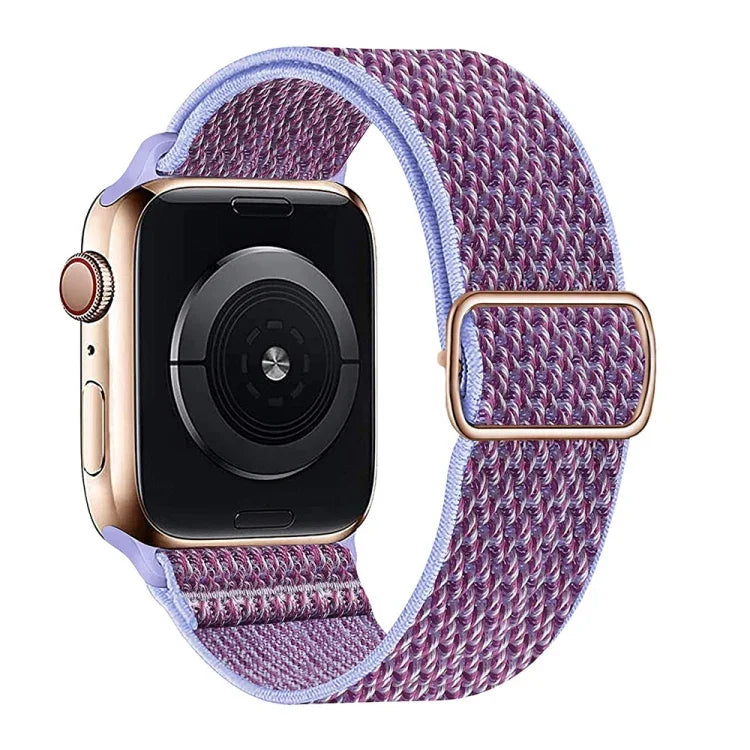 W 紋理尼龍錶帶，適用於 Apple Watch Series，7 41mm / 6&SE&5&4 40mm / 3&2&1 38mm，7 45mm / 6&SE&5&4 44mm / 3&2&1 42mm
