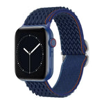 W 紋理尼龍錶帶，適用於 Apple Watch Series，7 41mm / 6&SE&5&4 40mm / 3&2&1 38mm，7 45mm / 6&SE&5&4 44mm / 3&2&1 42mm