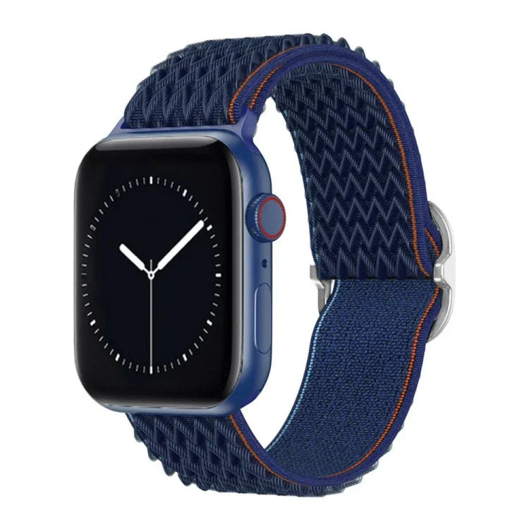 W 紋理尼龍錶帶，適用於 Apple Watch Series，7 41mm / 6&SE&5&4 40mm / 3&2&1 38mm，7 45mm / 6&SE&5&4 44mm / 3&2&1 42mm