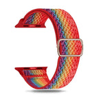 W 紋理尼龍錶帶，適用於 Apple Watch Series，7 41mm / 6&SE&5&4 40mm / 3&2&1 38mm，7 45mm / 6&SE&5&4 44mm / 3&2&1 42mm