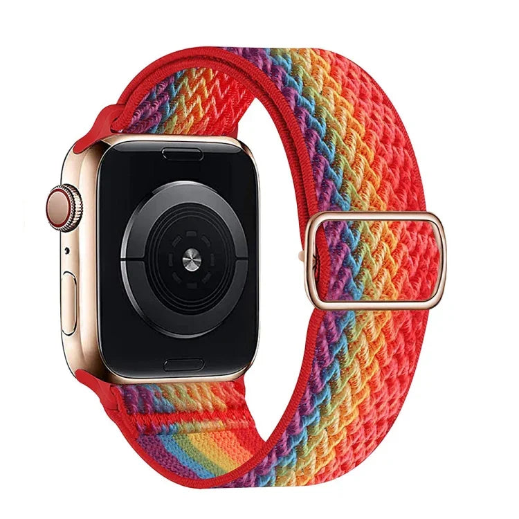W 紋理尼龍錶帶，適用於 Apple Watch Series，7 41mm / 6&SE&5&4 40mm / 3&2&1 38mm，7 45mm / 6&SE&5&4 44mm / 3&2&1 42mm