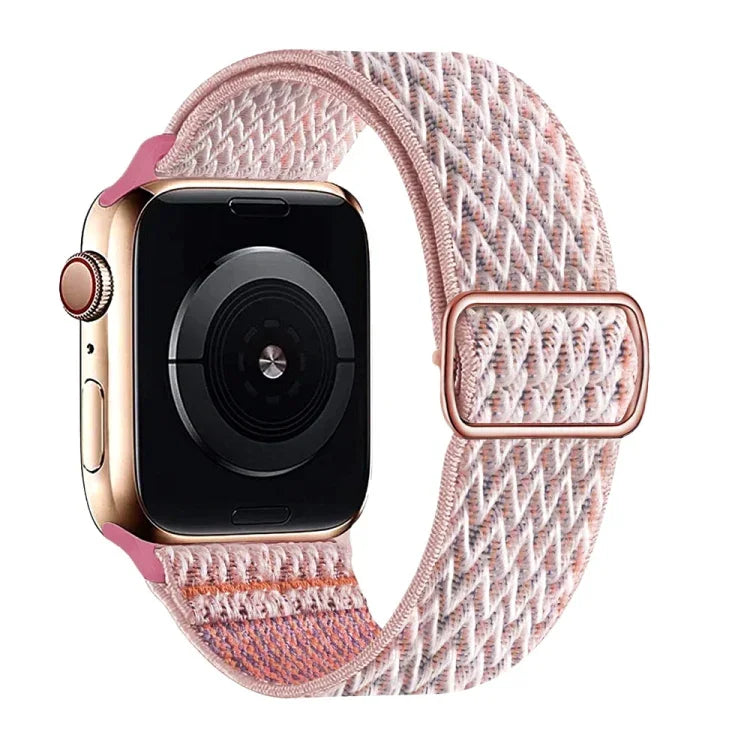 W 紋理尼龍錶帶，適用於 Apple Watch Series，7 41mm / 6&SE&5&4 40mm / 3&2&1 38mm，7 45mm / 6&SE&5&4 44mm / 3&2&1 42mm