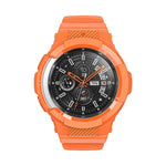 碳纖維運動矽膠一體式錶帶，適用於 Samsung Galaxy Watch4 Classic 42mm