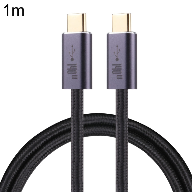 140W USB 2.0 USB-C / Type-C 公對 USB-C / Type-C 公編織數據線，1米、1.5米、2米
