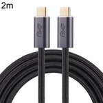 20Gbps USB 3.2 USB-C / Type-C 公對 USB-C / Type-C 公編織數據線，0.5米、1米、1.5米、2米、3米