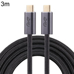 20Gbps USB 3.2 USB-C / Type-C 公對 USB-C / Type-C 公編織數據線，0.5米、1米、1.5米、2米、3米