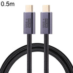 20Gbps USB 4 USB-C / Type-C 公對 USB-C / Type-C 公編織數據線，0.5米、1米、1.5米、2米、3米