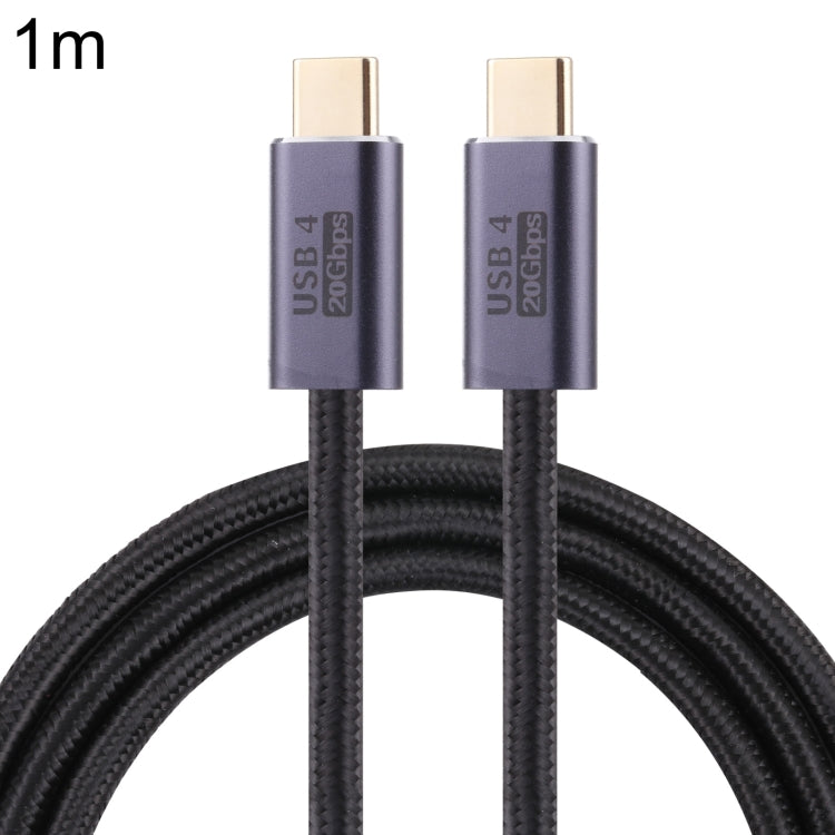 20Gbps USB 4 USB-C / Type-C 公對 USB-C / Type-C 公編織數據線，0.5米、1米、1.5米、2米、3米