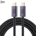 20Gbps USB 4 USB-C / Type-C 公對 USB-C / Type-C 公編織數據線，0.5米、1米、1.5米、2米、3米