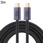 20Gbps USB 4 USB-C / Type-C 公對 USB-C / Type-C 公編織數據線，0.5米、1米、1.5米、2米、3米