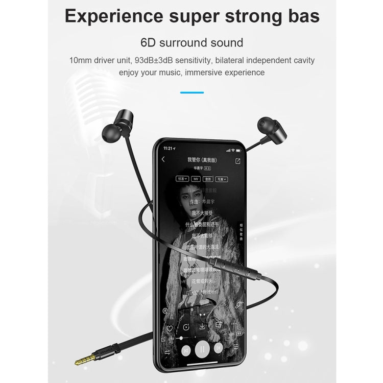 awei L1 立體聲環繞入耳式有線耳機，L1（黑色）、L1（灰色）
