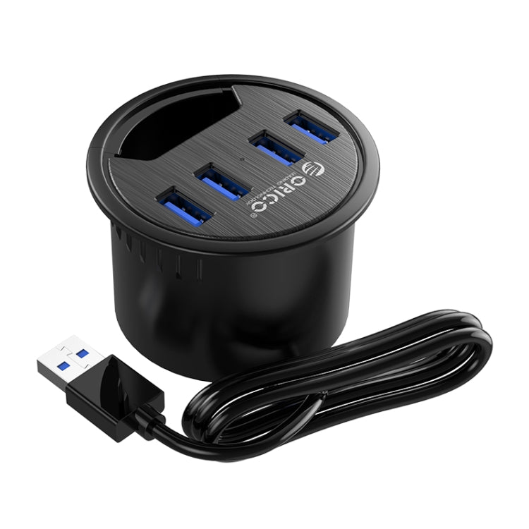ORICO DESK-4U-BK 4 埠 USB3.0 多功能桌上型集線器