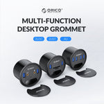 ORICO DESK-4U-BK 4 埠 USB3.0 多功能桌上型集線器