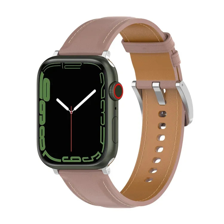 真皮錶帶，尺寸：小尺寸，適用於 Apple Watch 系列 7 41mm / 6&SE&5&4 40mm / 3&2&1 38mm，尺寸：小尺寸，適用於 Apple Watch 系列 8&7 41mm / SE 2&6&SE&5&4 40mm / 3&2&1 38mm