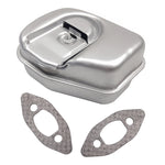 鏈鋸排氣消音器墊片 適用於 Husqvarna 235 236 240 235E 240E，適用於 Husqvarna 235 236 240 235E 240E
