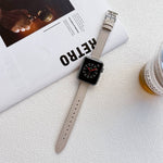 皮革錶帶，適用於Apple Watch Series，7 41mm / 6&SE&5&4 40mm / 3&2&1 38mm，7 45mm / 6&SE&5&4 44mm / 3&2&1 42mm
