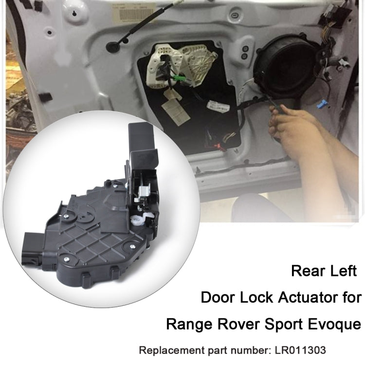 Car Rear Left Door Lock Actuator Motor LR011303 for Land Rover, A1608-03