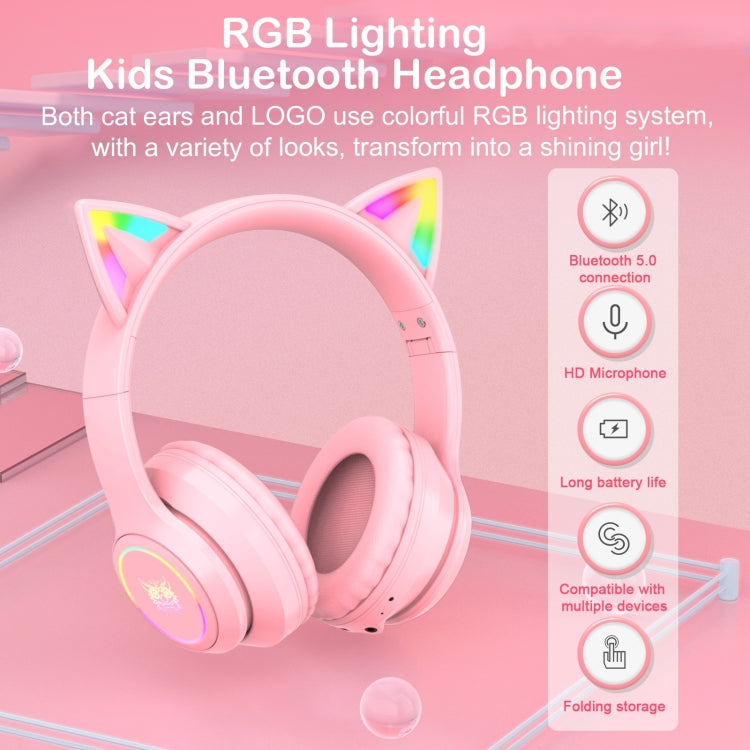 ONIKUMA B90 RGB 燈光無線藍牙耳機，B90