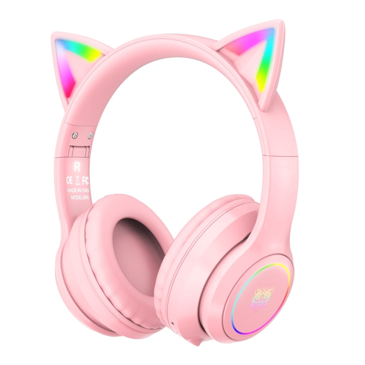 ONIKUMA B90 RGB 燈光無線藍牙耳機，B90