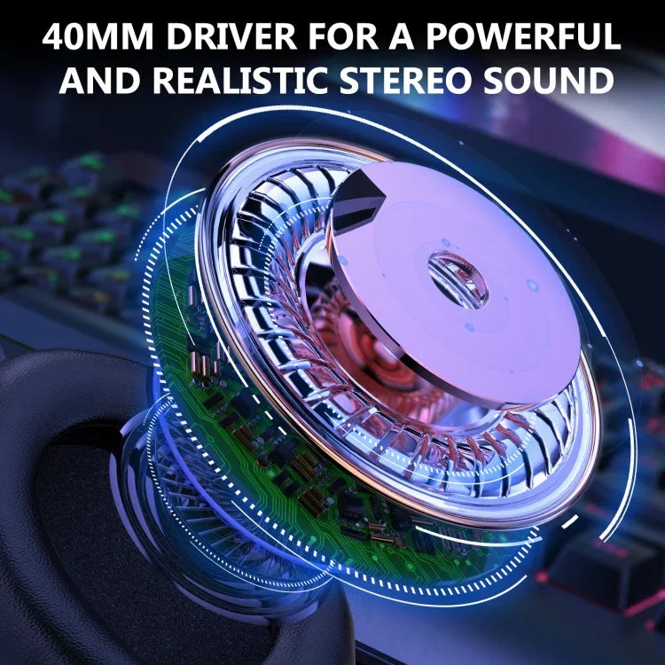 ONIKUMA X7 Pro USB + 3.5mm RGB 燈光遊戲有線耳機，X7 Pro