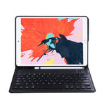 T098B 糖果色皮膚觸感紋理藍牙鍵盤皮套附筆槽，T098B，適用於 iPad Air 11 2024 / 2025 / Air 4 10.9 2020 / Air 5 10.9 2022