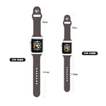 豹紋壓紋矽膠錶帶，適用於 Apple Watch 系列，7 41mm / 6&SE&5&4 40mm / 3&2&1 38mm，7 45mm / 6&SE&5&4 44mm / 3&2&1 42mm