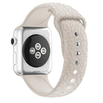 豹紋壓紋矽膠錶帶，適用於 Apple Watch 系列，7 41mm / 6&SE&5&4 40mm / 3&2&1 38mm，7 45mm / 6&SE&5&4 44mm / 3&2&1 42mm