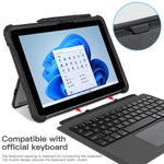 壓克力透明手提帶筆電保護殼，適用於 MicroSoft Surface Pro 8，MicroSoft Surface Pro 4 / 5 / 6 / 7 / 7+，MicroSoft Surface Go 1 / 2 / 3