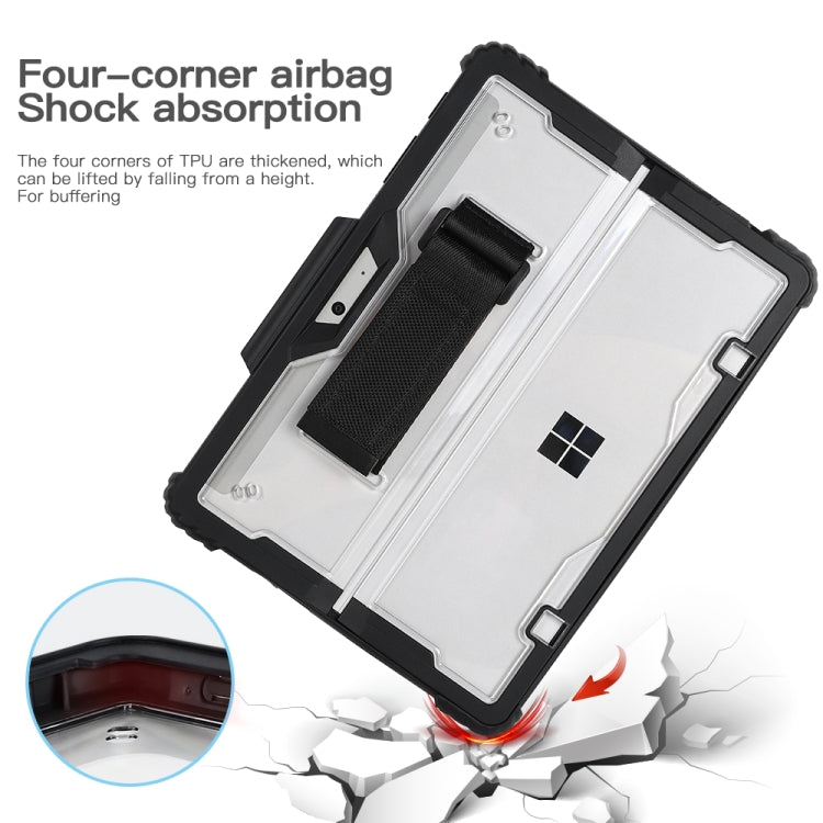 壓克力透明手提帶筆電保護殼，適用於 MicroSoft Surface Pro 8，MicroSoft Surface Pro 4 / 5 / 6 / 7 / 7+，MicroSoft Surface Go 1 / 2 / 3