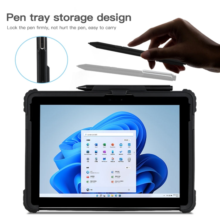 壓克力透明手提肩帶筆電保護殼，適用於 MicroSoft Surface Pro 8，MicroSoft Surface Pro 4 / 5 / 6 / 7 / 7+，MicroSoft Surface Go 1 / 2 / 3