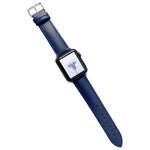 光面皮革錶帶，適用於 Apple Watch Series，7 41mm / 6&SE&5&4 40mm / 3&2&1 38mm，7 45mm / 6&SE&5&4 44mm / 3&2&1 42mm
