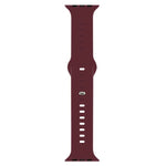 Liquid Silicone Watchband For Apple Watch Series, 7 45mm / 6&SE&5&4 44mm / 3&2&1 42mm