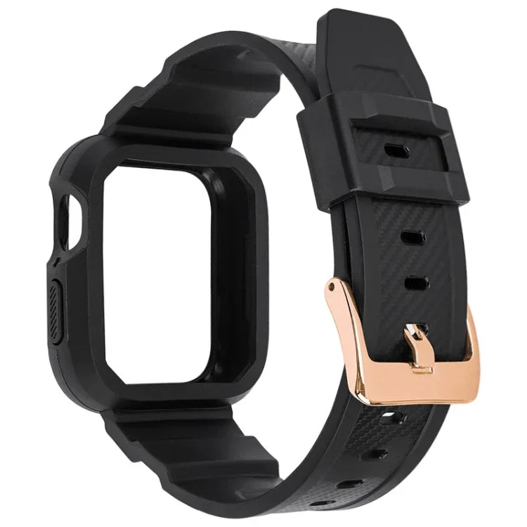 碳纖維一體成型運動錶帶，適用於 Apple Watch Series，7 41mm / 6&SE&5&4 40mm / 3&2&1 38mm，7 45mm / 6&SE&5&4 44mm / 3&2&1 42mm