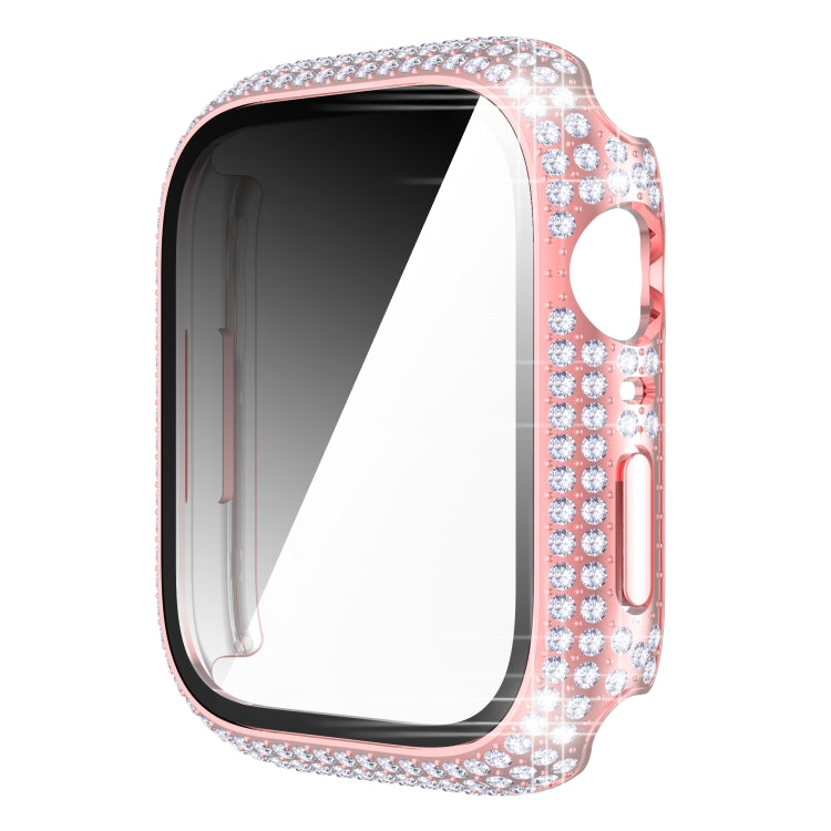 鑽石 PC + 強化玻璃錶殼，適用於 Apple Watch Series 7 41mm，7 45mm