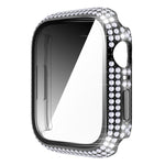 鑽石 PC + 強化玻璃錶殼，適用於 Apple Watch Series 7 41mm，7 45mm